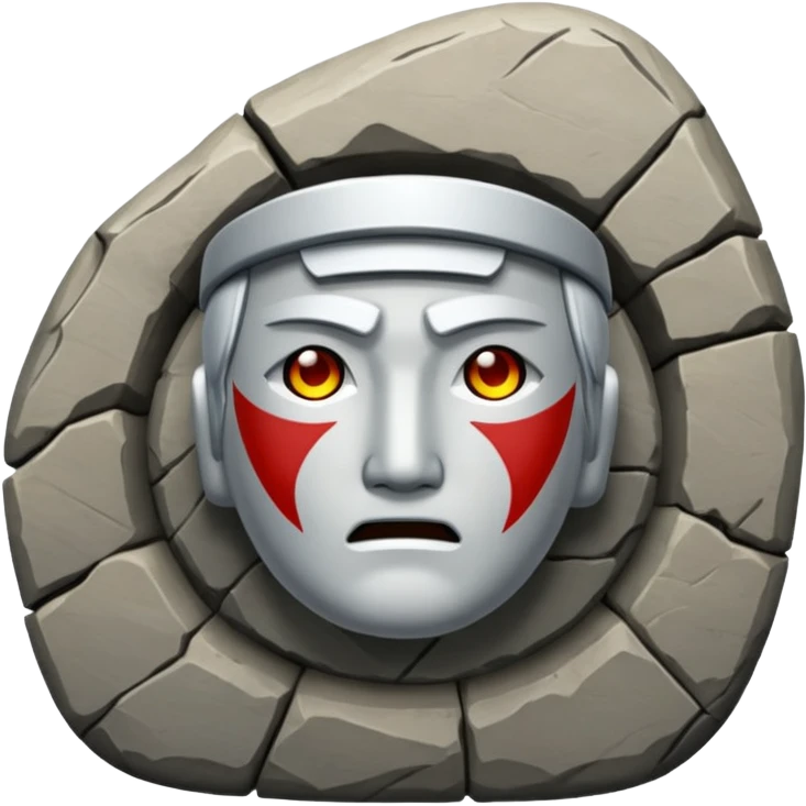 Hokage Rock in naruto flim emoji