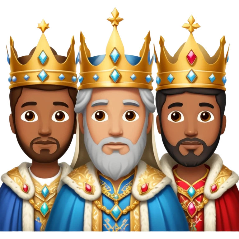 Three kings emoji
