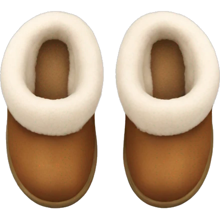 UGG slippers  emoji