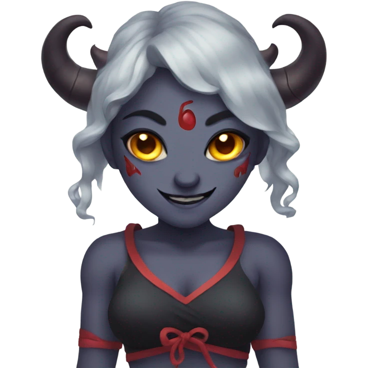 demon oni girl emoji