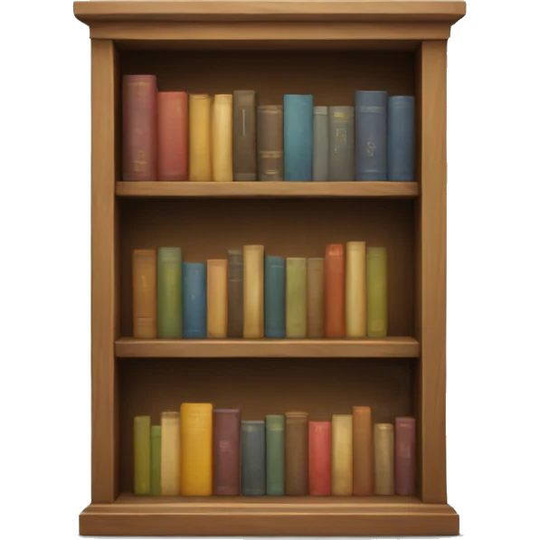 bookshelf emoji