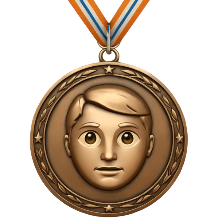 médaille du courage Cerballaince emoji