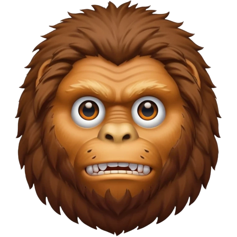Bigfoot emoji