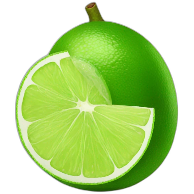 Lime emoji