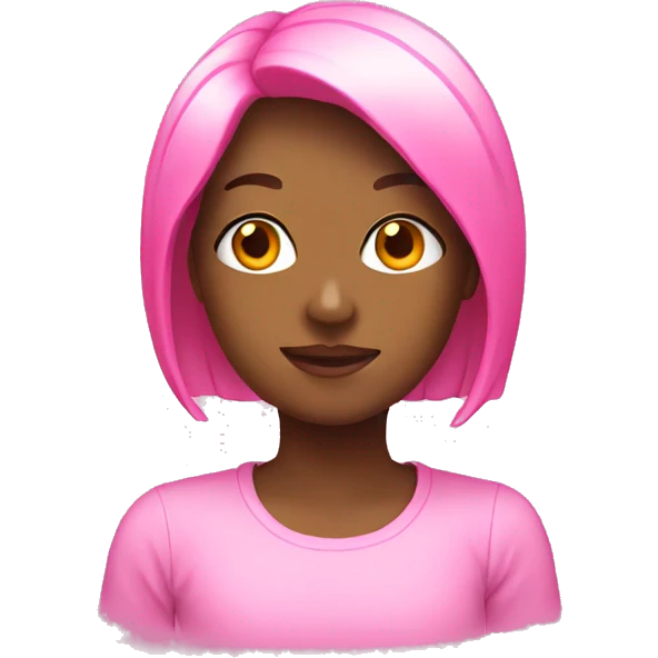  Pink emoji