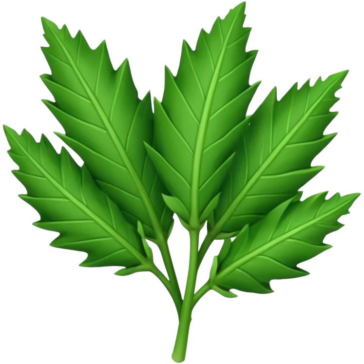 chicory leaves emoji
