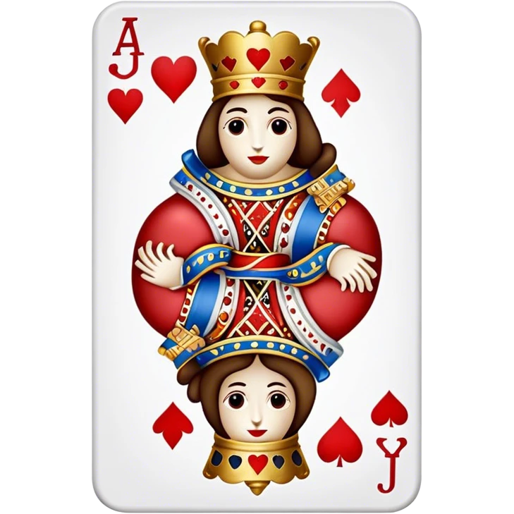 Jack of hearts emoji