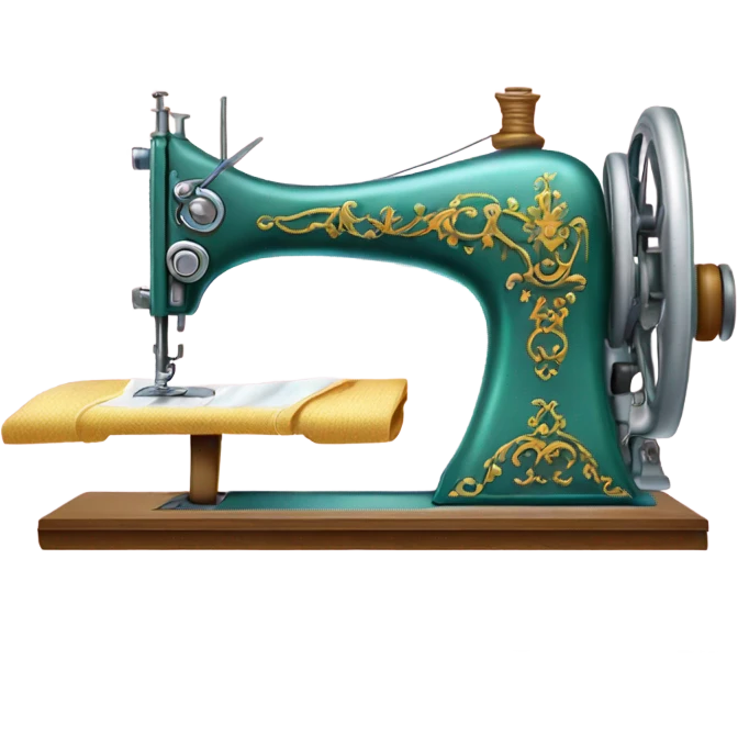 princess aurora traditional sewing machine  emoji