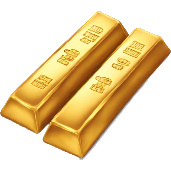 Gold bars emoji