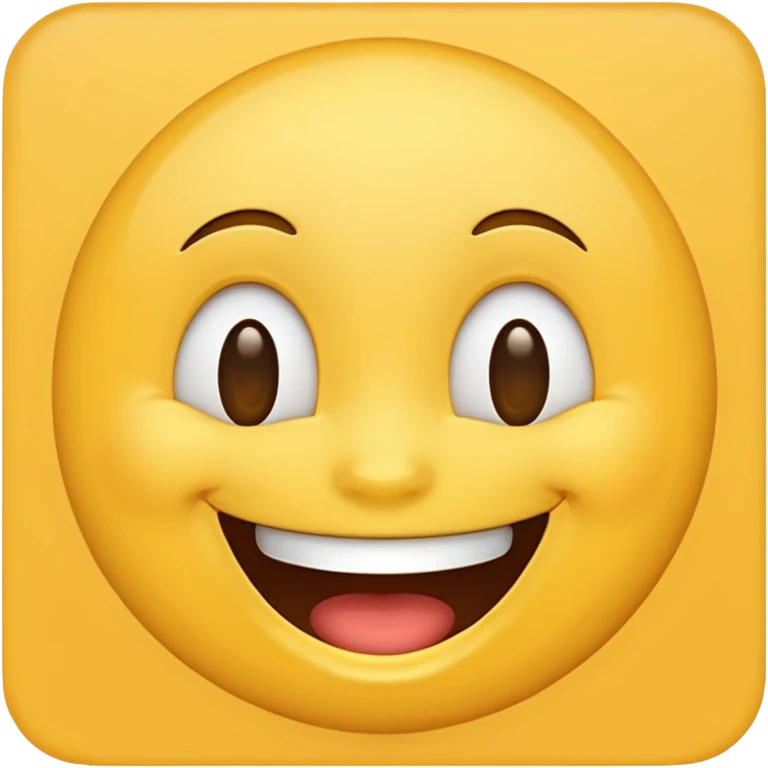 A laughing face emoji emoji