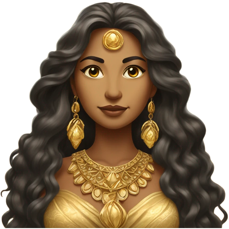 Latina female goddess emoji