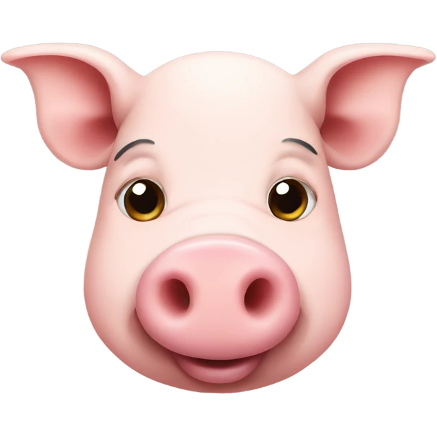 Pig cow emoji