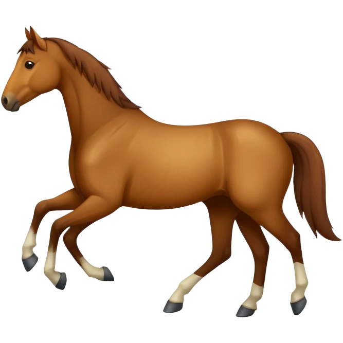 Slow horse emoji