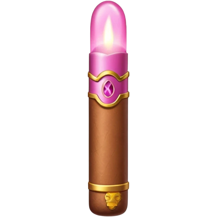 pink cigar  emoji