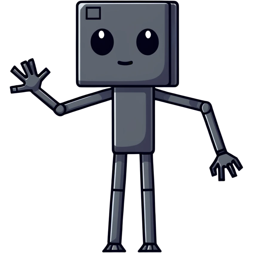 Minecraft Enderman emoji