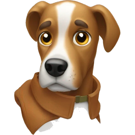 Dog hunter emoji