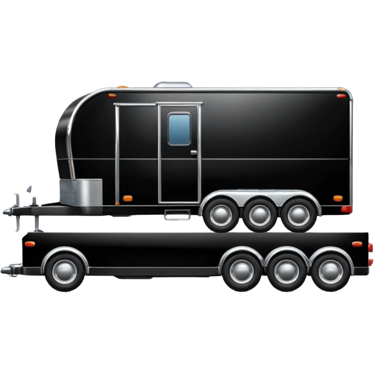car towing a trailer emoji