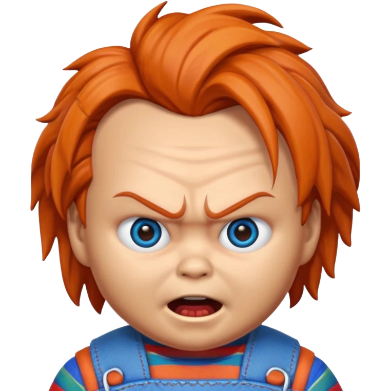 Un emojin de chuky emoji