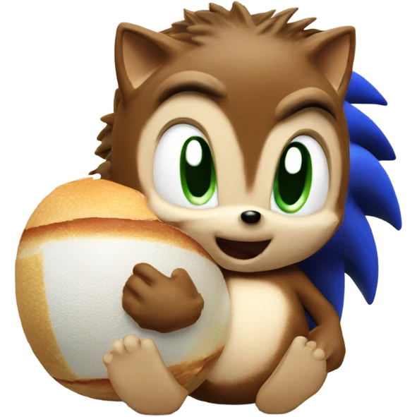 Pregnant sonic the hedgehog  emoji
