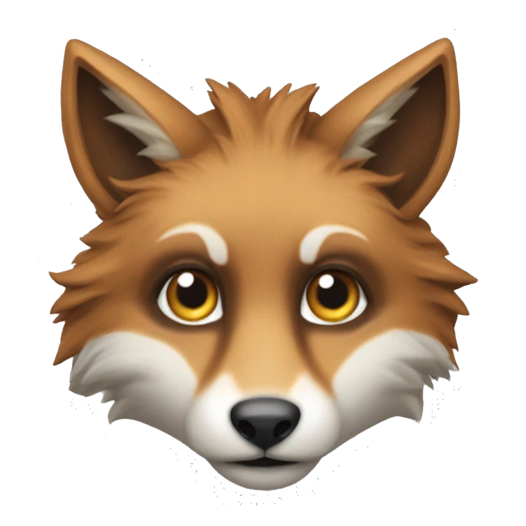 Una Scimmia che abbraccia una volpe emoji