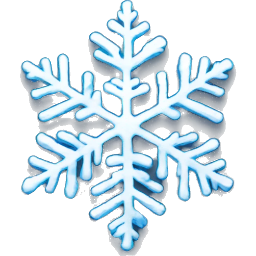 Snowflakes emoji