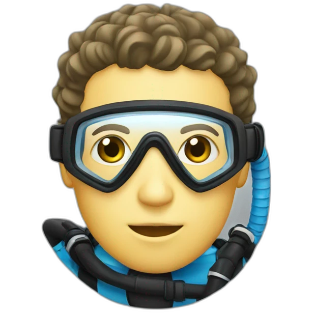A diver emoji