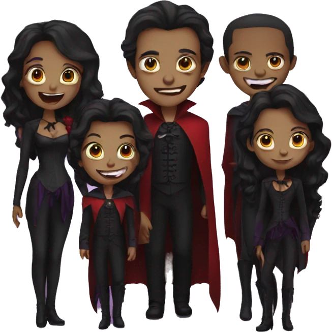 vampire family emoji