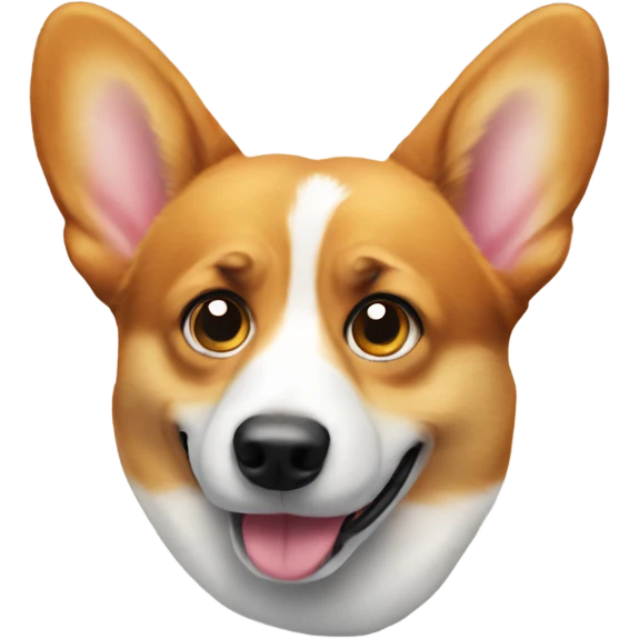 Corgi with one eye  emoji