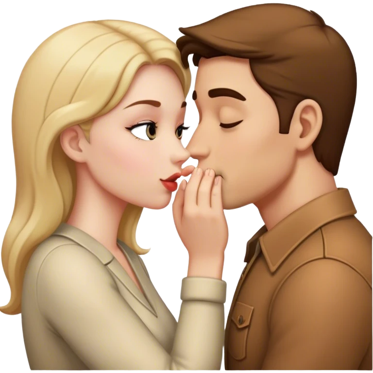 Kissing the hand of a lady emoji