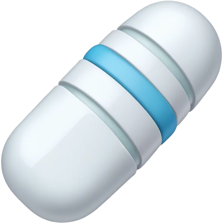 Xanax pill emoji
