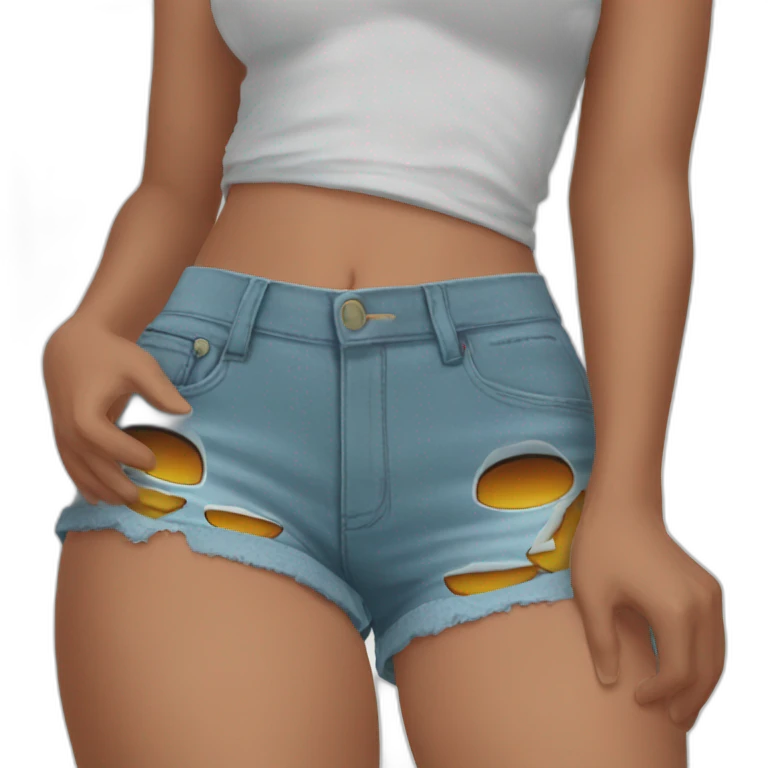 booty shorts emoji
