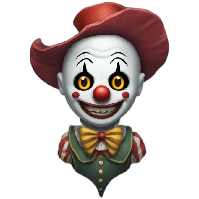 COD Ghost As A Clown emoji