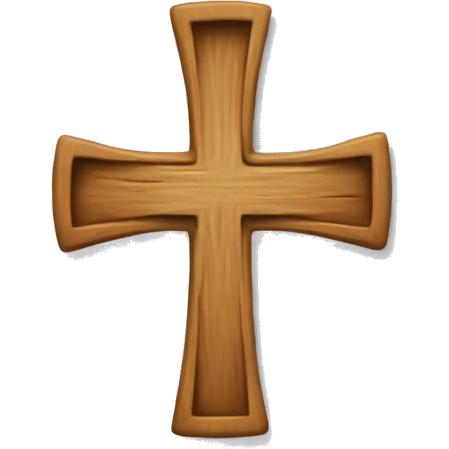 cross and heart emoji