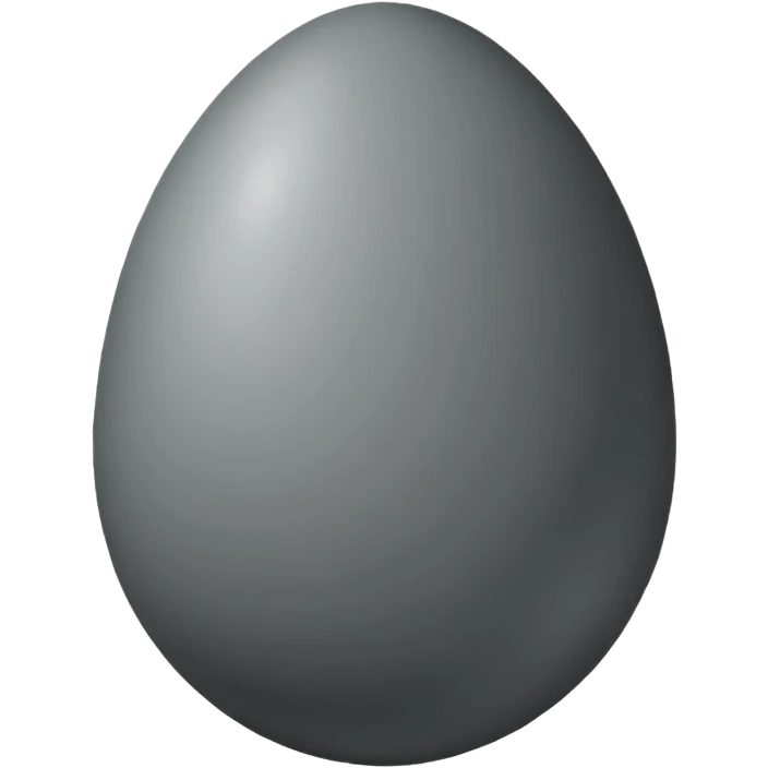 a stone egg emoji