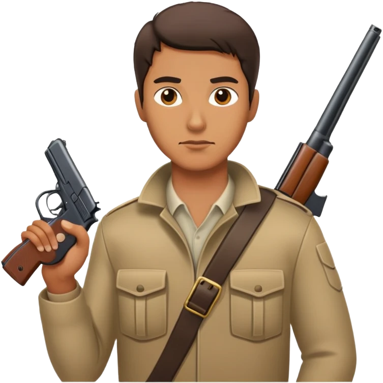 Man with Gun emoji