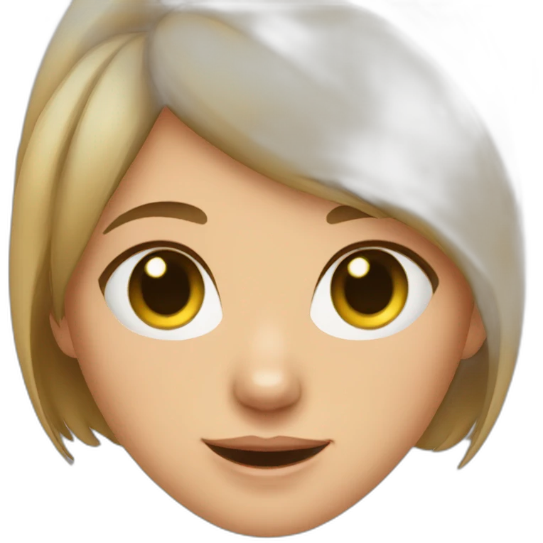 Cat girl emoji