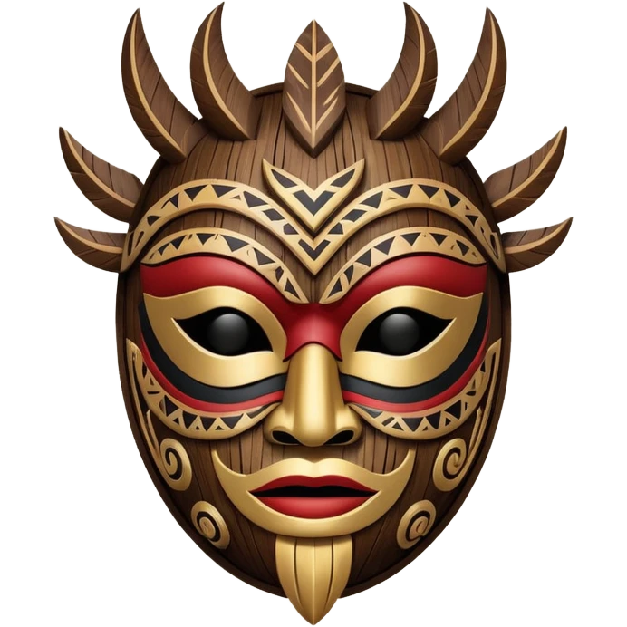 cute Uka Uka mask emoji