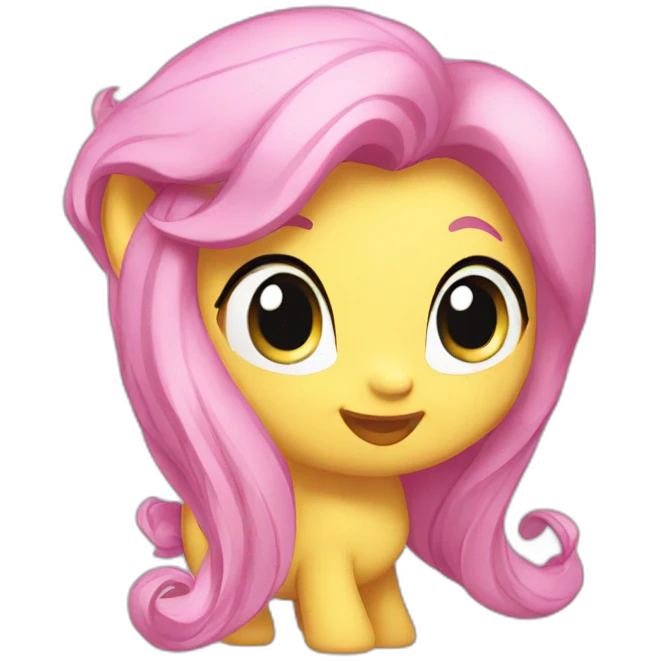 Flutter shy emoji
