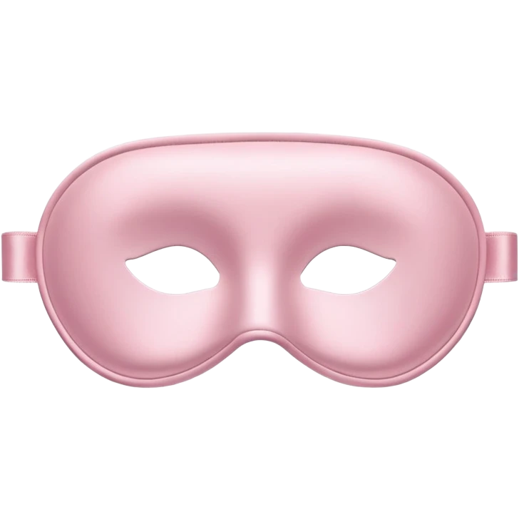 Pale Pink Sleep Mask emoji