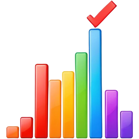 bar chart with rising trend emoji