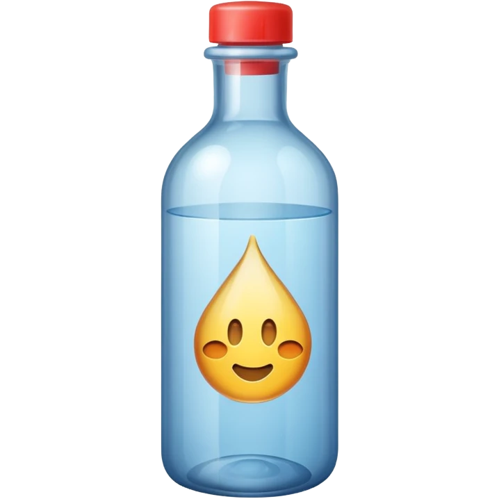 une bouteille de cristaline emoji