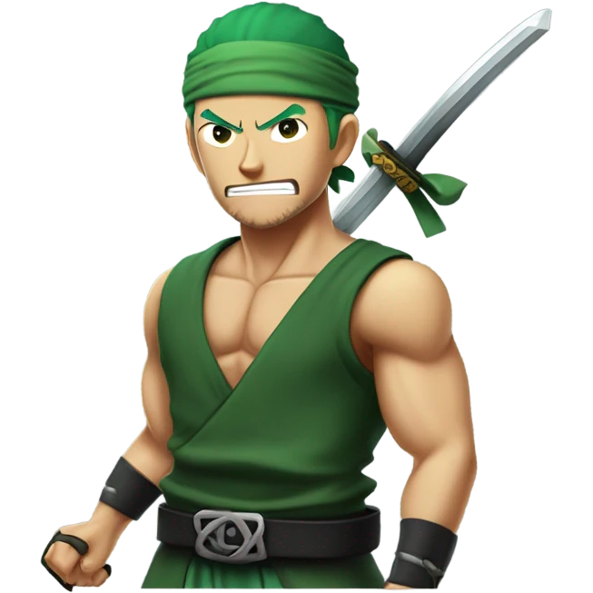 zoro from one piece emoji