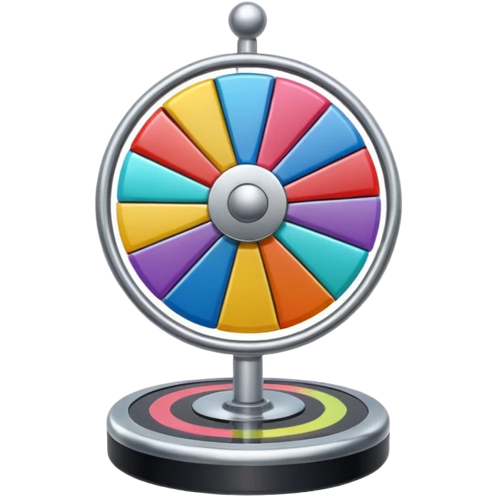 Like a spin wheel without a base emoji