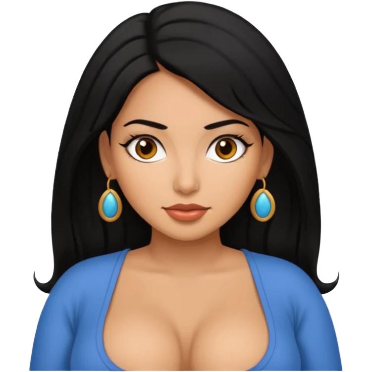 latina big boobs emoji