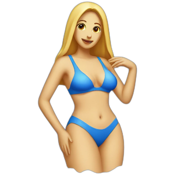 virgin-mary-in-swimsuit emoji