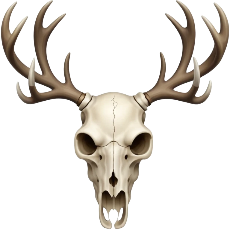 Deer skull emoji