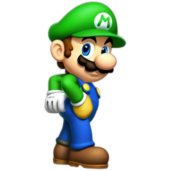 Mario sur luigi emoji