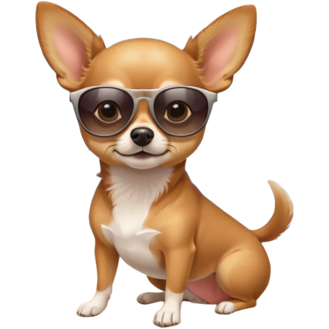 Чихуахуа на море  emoji