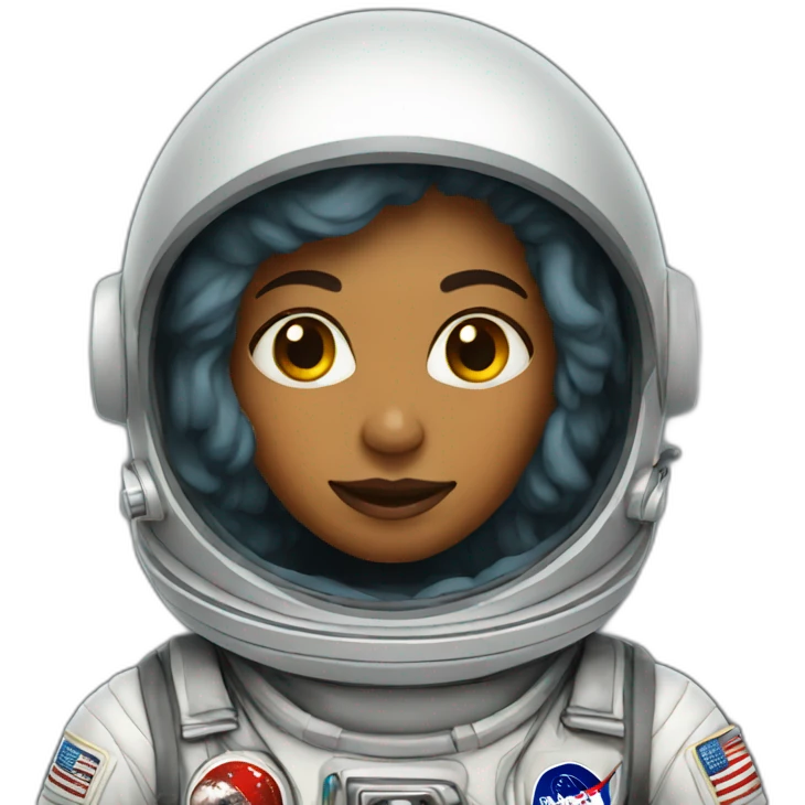 astronaut woman emoji