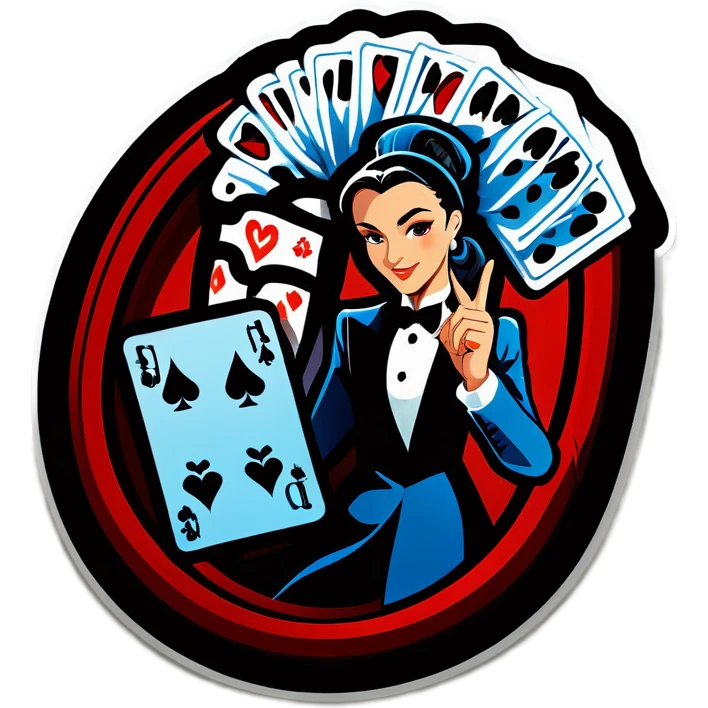 Casino Jesica persona morocha y billetes emoji